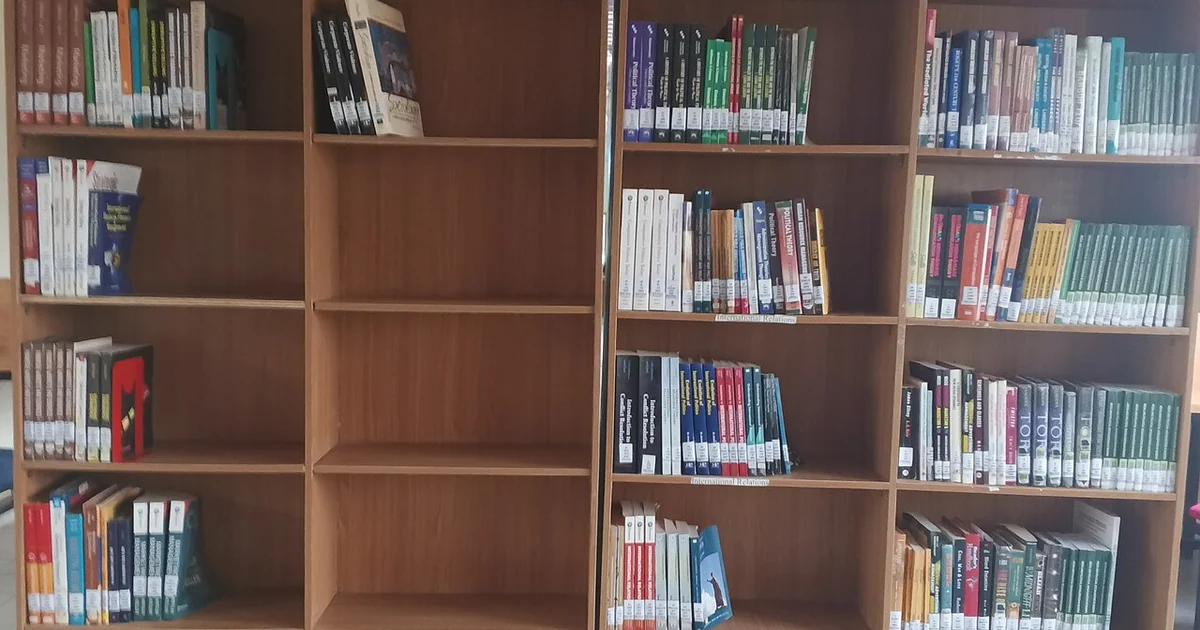 Books provided for enrichment.