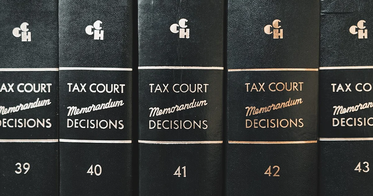 Legal research books at a law library **** TAX COURT Memorandum DECISIONS 39 40 42 43